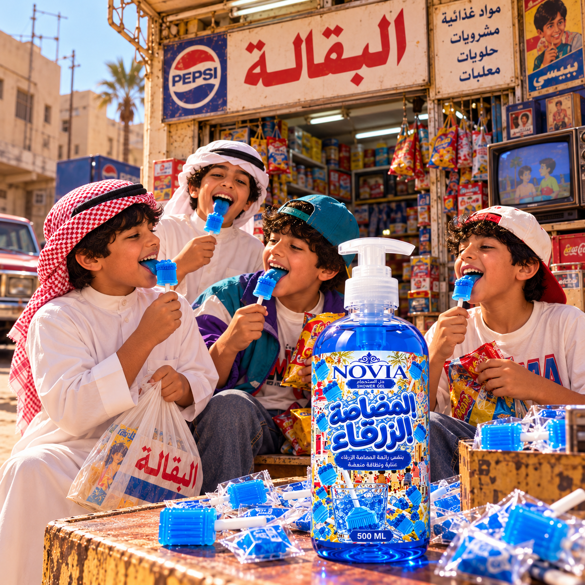 المصّاصة الزرقا
