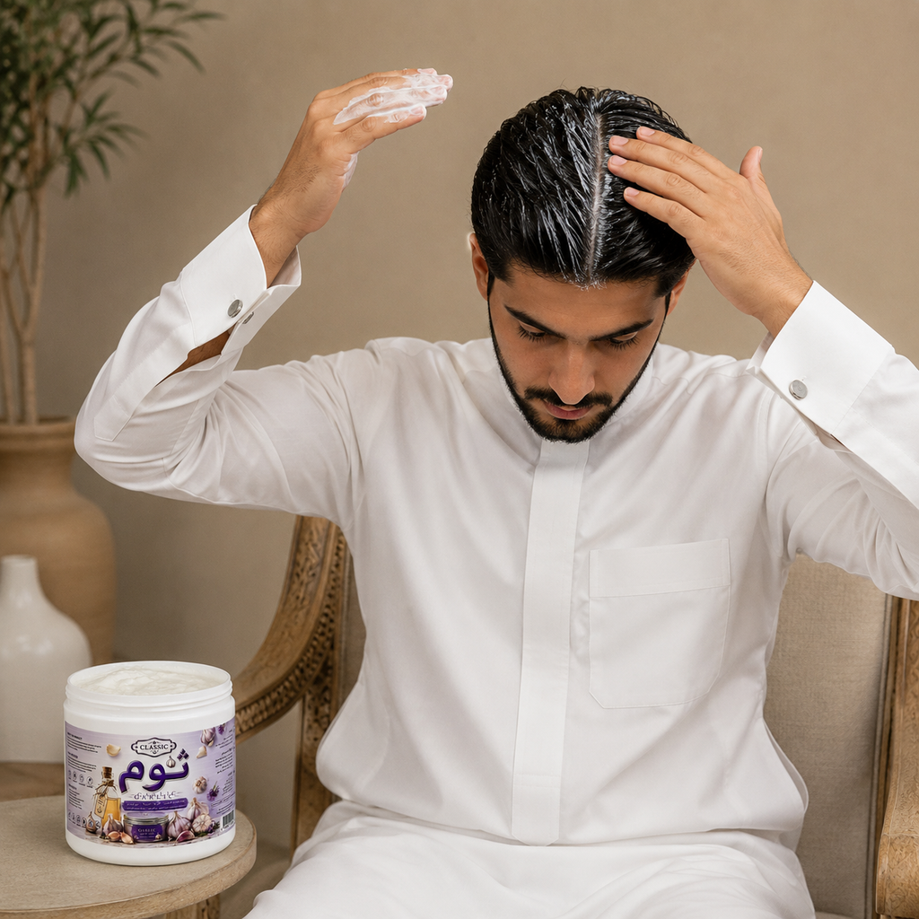 ماسك الشعر - الثوم