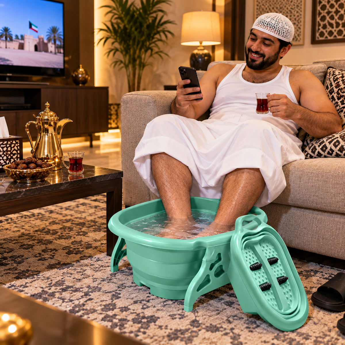 حوض نقع القدم