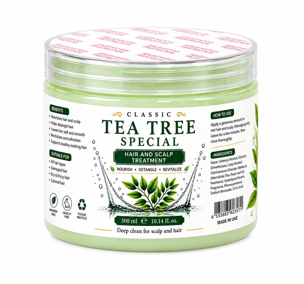سنفرة الفروة Tea Tree