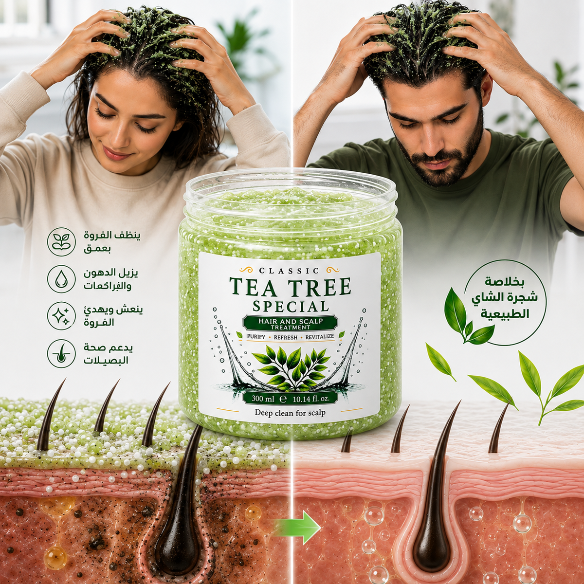 Tea Tree Scalp Scrub